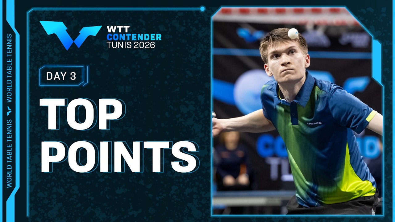 Top Points of Day 3 | #WTTTunis 2026