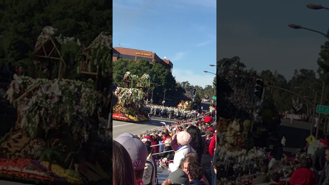 The Southern University, Human Jukebox. 2020 Rosebowl Parade- Pasadena, CA. I had the perfect seat.