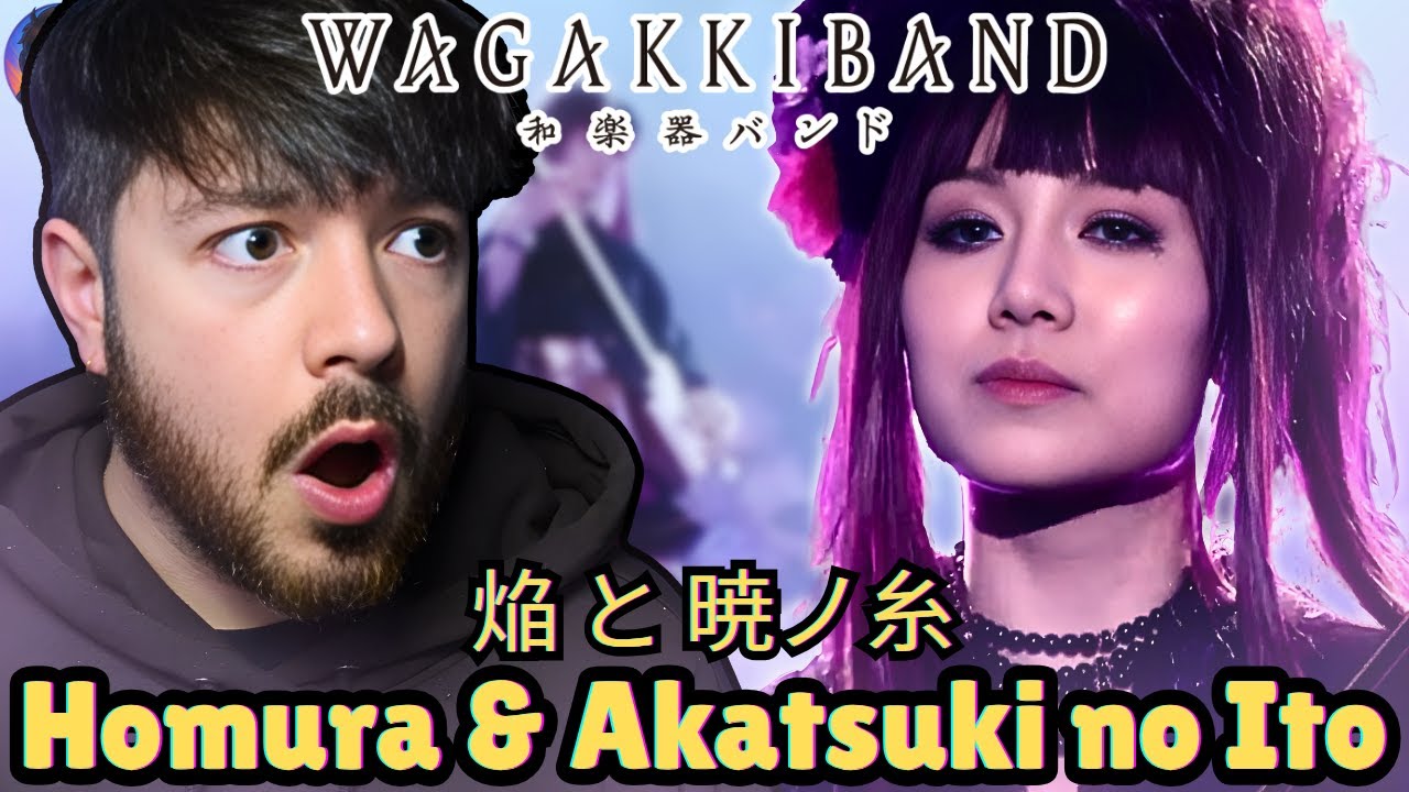 Фанат металла отреагировал на Wagakki Band! -焔 (Хомура)+暁ノ糸(Акацуки но Ито)/2015 Хибия Ягай Онгакудо