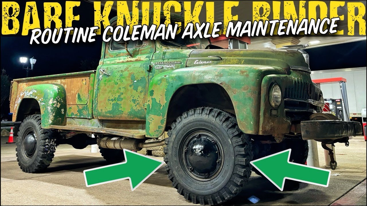 Routine Coleman Axle Maintenance