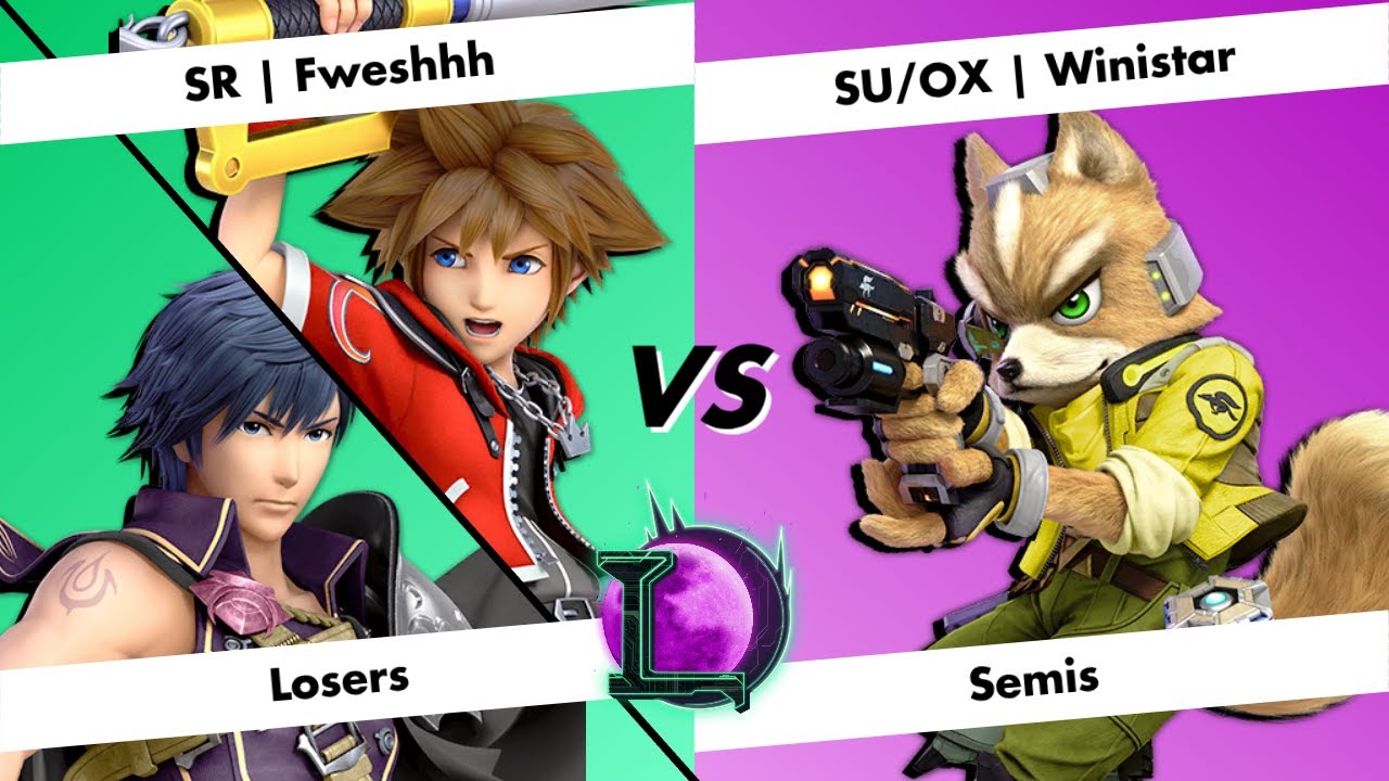 [Lunacity 33] Losers Semis - SR | Fweshhh (Sora, Chrom, Aegis) vs SU/OX | Winistar (Fox) - SSBU