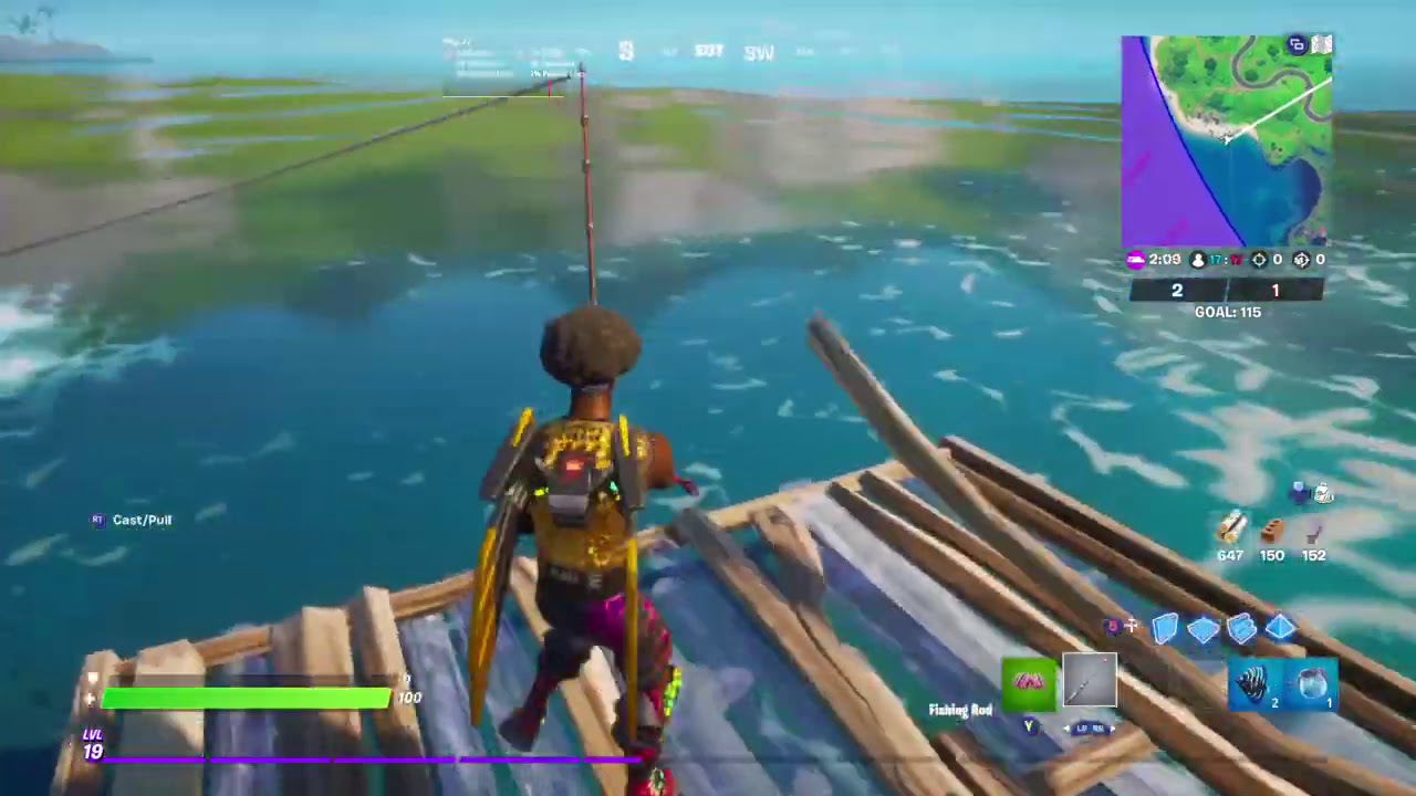 Quick Challenge Guide: Fish at Fishing Spots Fortnite: Battle Royale