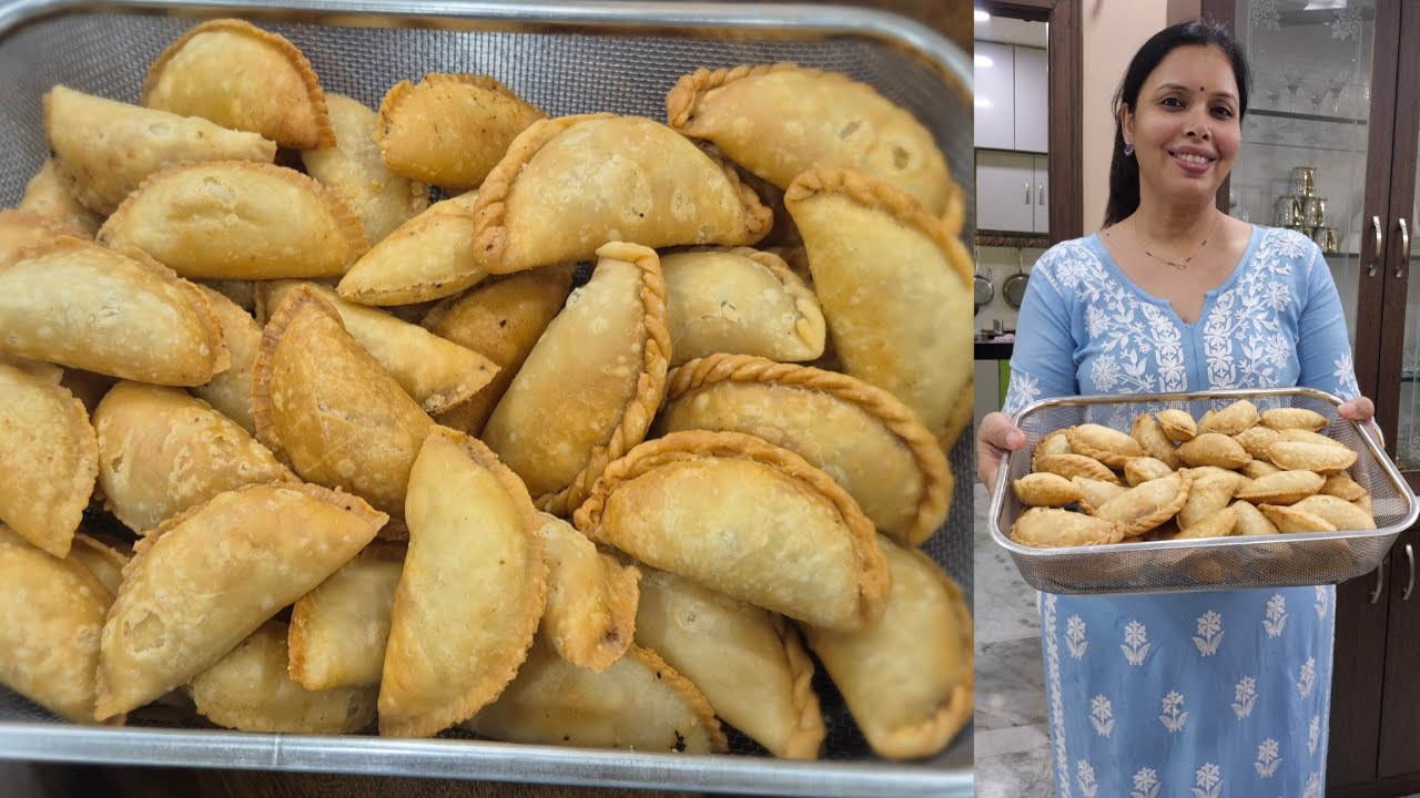होली पे जब तक इसे ना बनाऊं होली का त्यौहार अधूरा सा लगता है | gujhiya recipe perfect tips | 