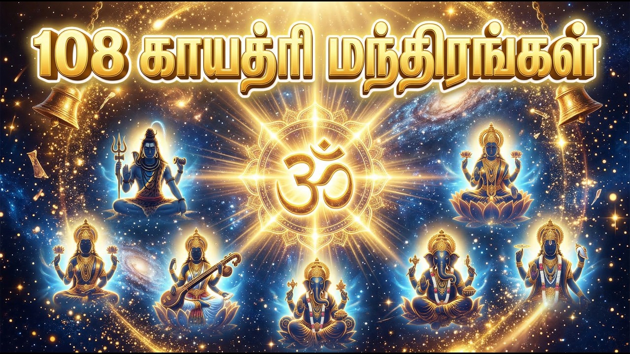 108 காயத்ரி மந்திரங்கள் | நவகிரக & தேவதா காயத்ரி மாலை | சக்திவாய்ந்த பக்தி ஜெபம்