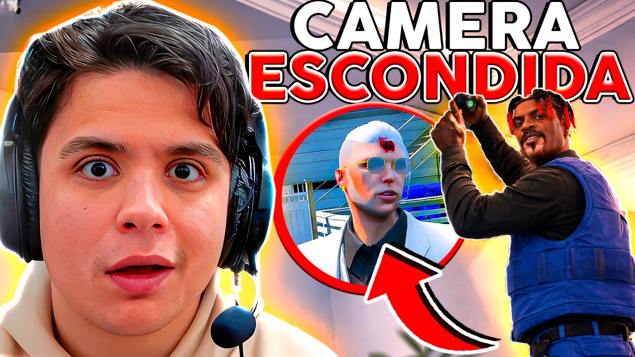 INSTALEI C&Acirc;MERA ESCONDIDA no PR&Eacute;DIO do ABEL 😱 GTA RP (Paulinho o LOKO)