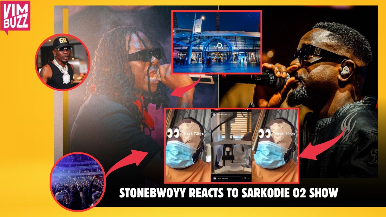 Stonebwoy TALKS About Sarkodie's O2 Arena Show + How Sarkodie Can Easily Fill The O2 Arena REVEALED