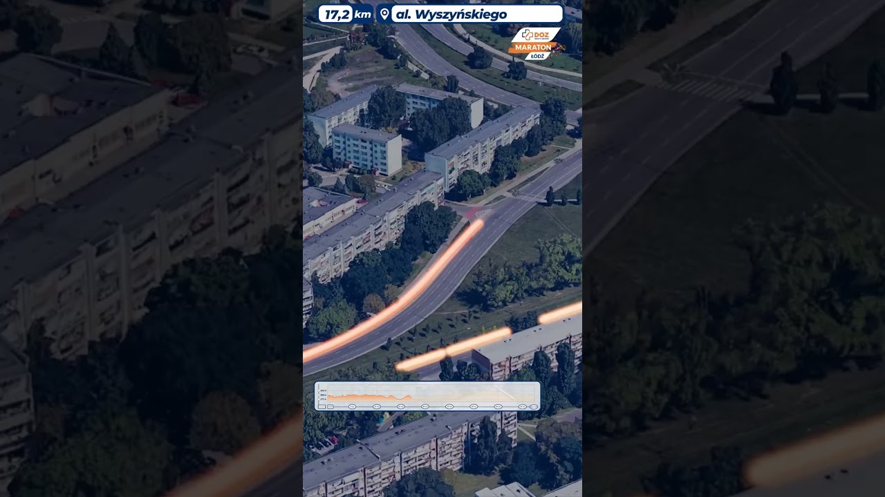 DOZ Maraton Łódź 2026   animacja 3D pion