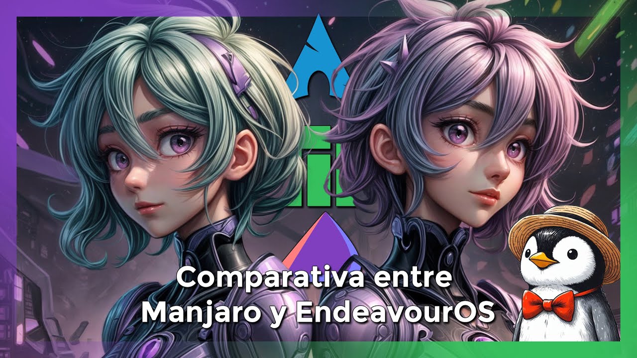🚀 COMPARATIVA entre MANJARO 24 y ENDEAVOUR OS GEMINI 💻 | ¿Cuál es mejor? 🔍
