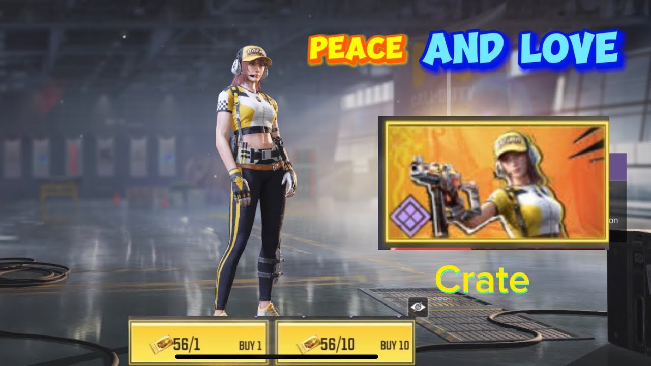 PEACE AND LOVE crate CODM SEASON 6 - Spending ALL my GOLD crate coupons