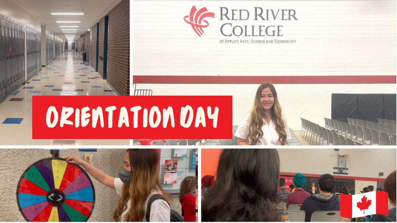 ORIENTATION DAY AT RED RIVER COLLEGE  | FILIPINO INTERNATIONAL STUDENT IN CANADA