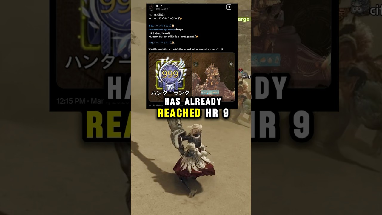 HOW IS THIS POSSIBLE IN MONSTER HUNTER WILDS!? 