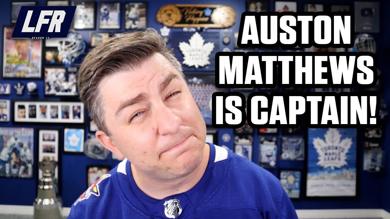 Auston Matthews Is The Leafs New Captain!
