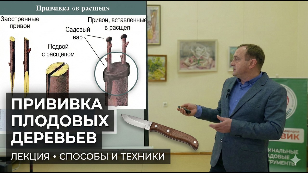 Прививка плодовых деревьев: все способы от А до Я