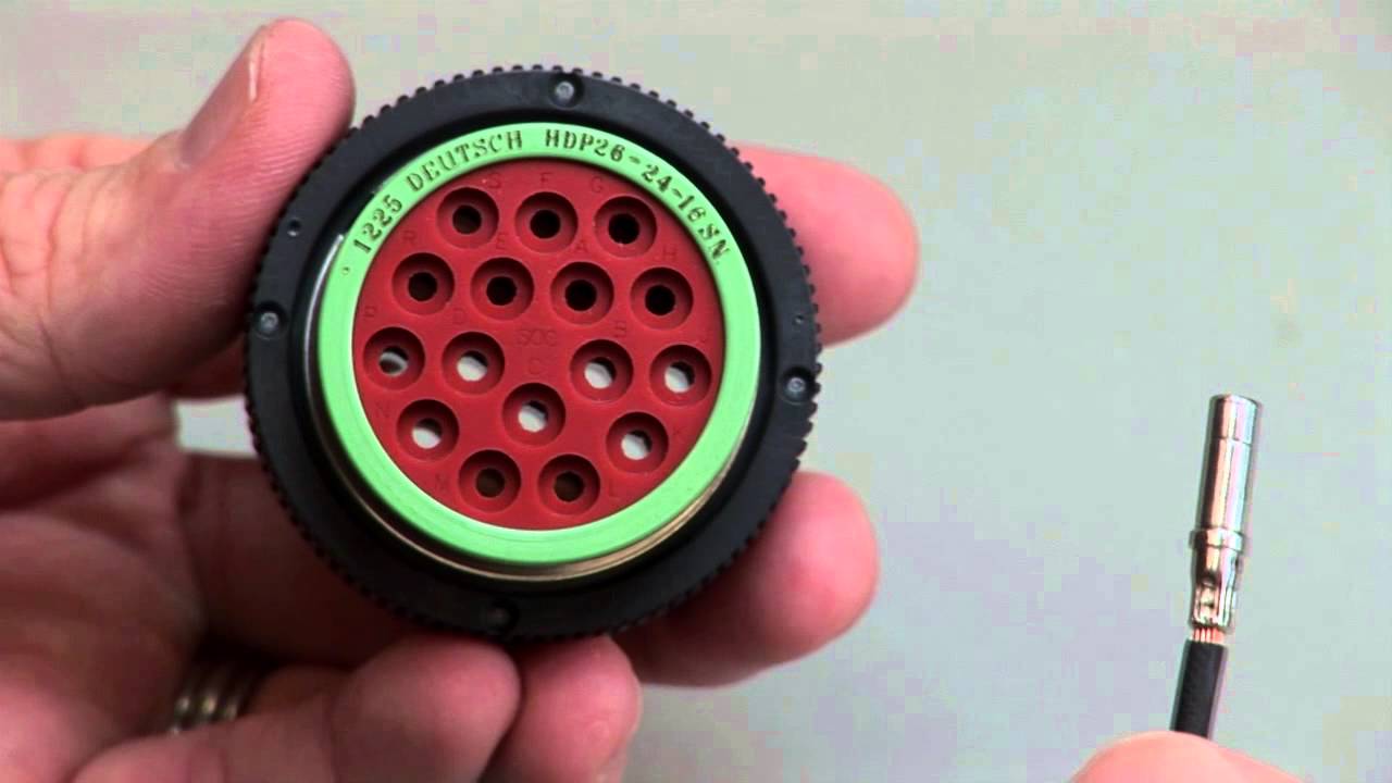 DEUTSCH HDP20 & HD30 Series Connector Instructions