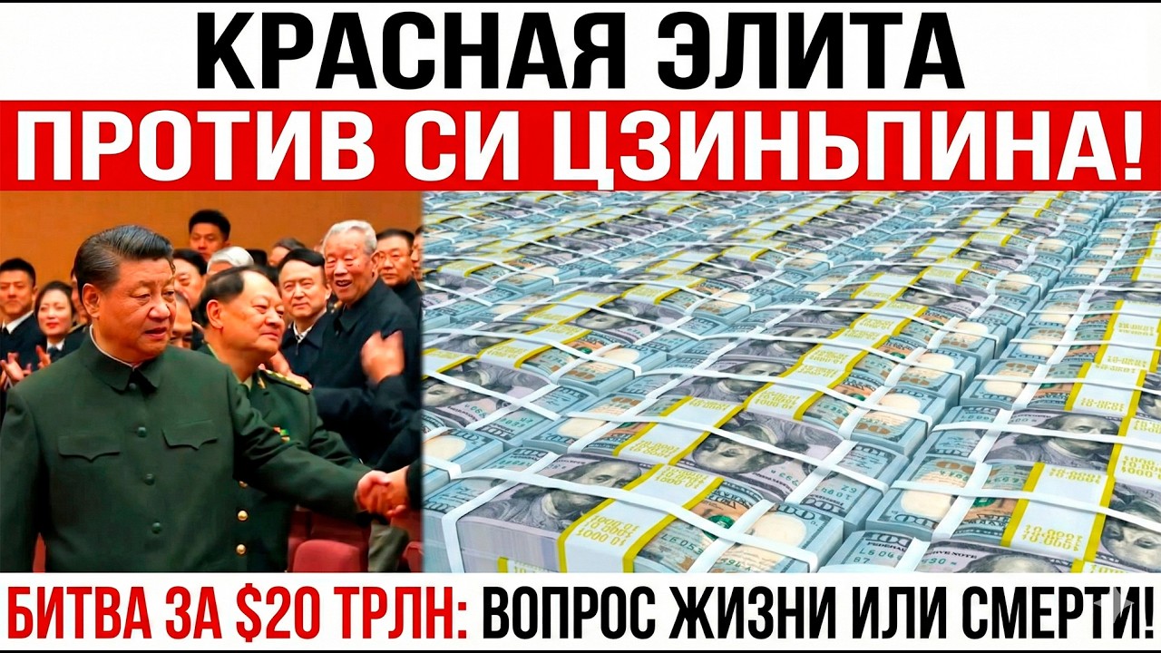 Арест Чжан Юсяо — НАЧАЛО КОНЦА? Элита против Си: 20 триллионов под угрозой, чистки сожрали 20 млн!