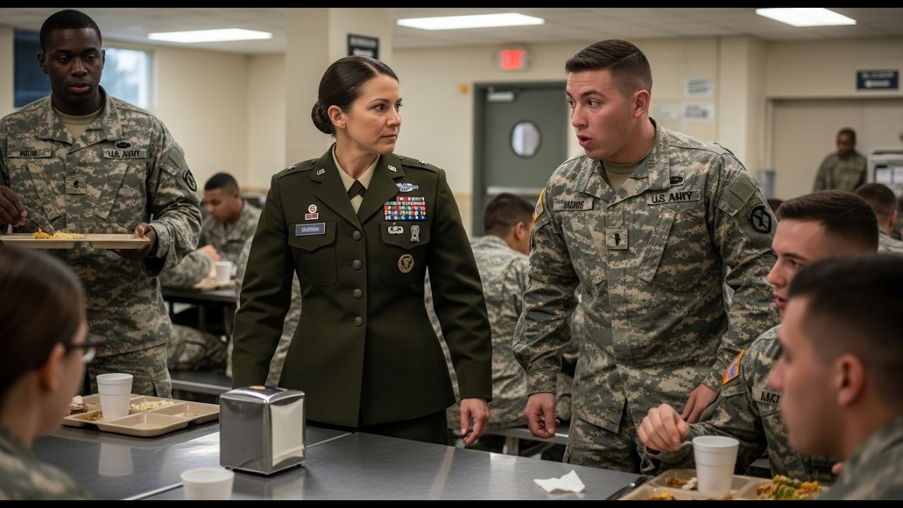 A New Recruit Shoved Her in the Mess Hall — Unaware She Was a General