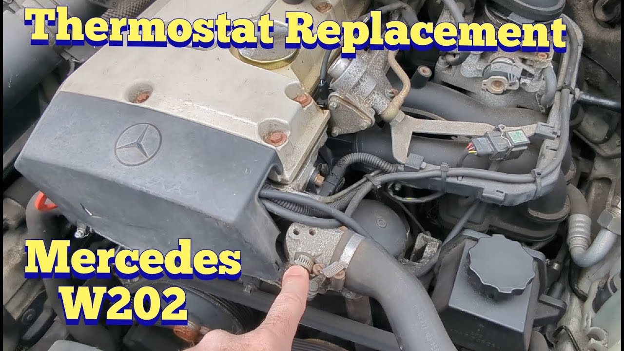 Mercedes Benz Thermostat Replacement. NO HEAT!!