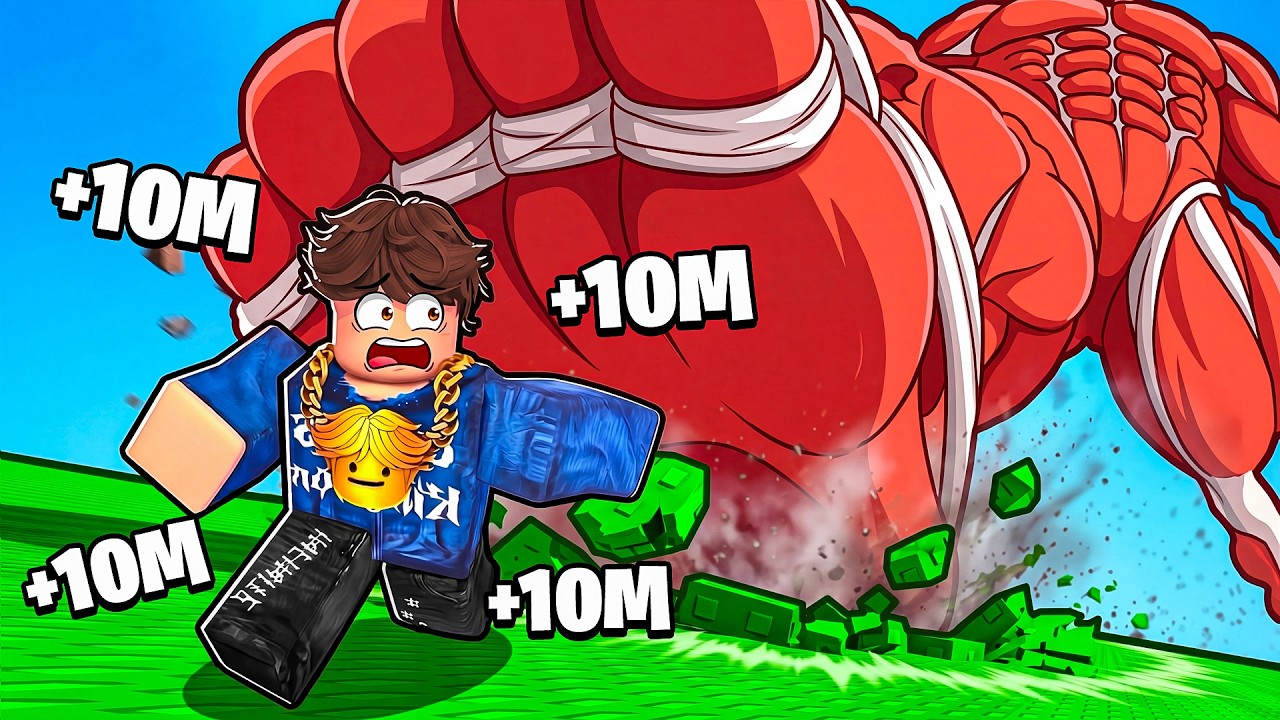 ROBLOX: +1 СКОРОСТИ ПРОТИВ ВЕЛИКАНА