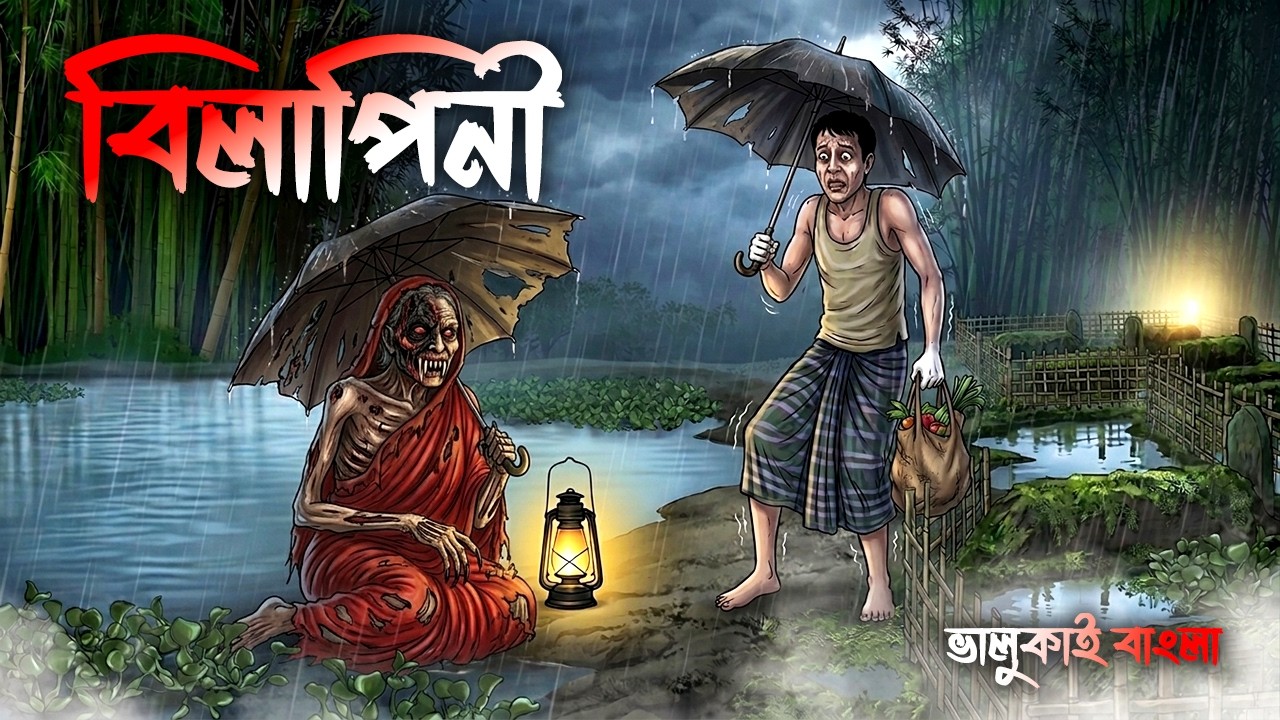 বিলাপিনী - Bilapini | Bangla Bhuter Cartoon | Grambanglar Vuter Golpo | Bhoutik Golpo | Bhut