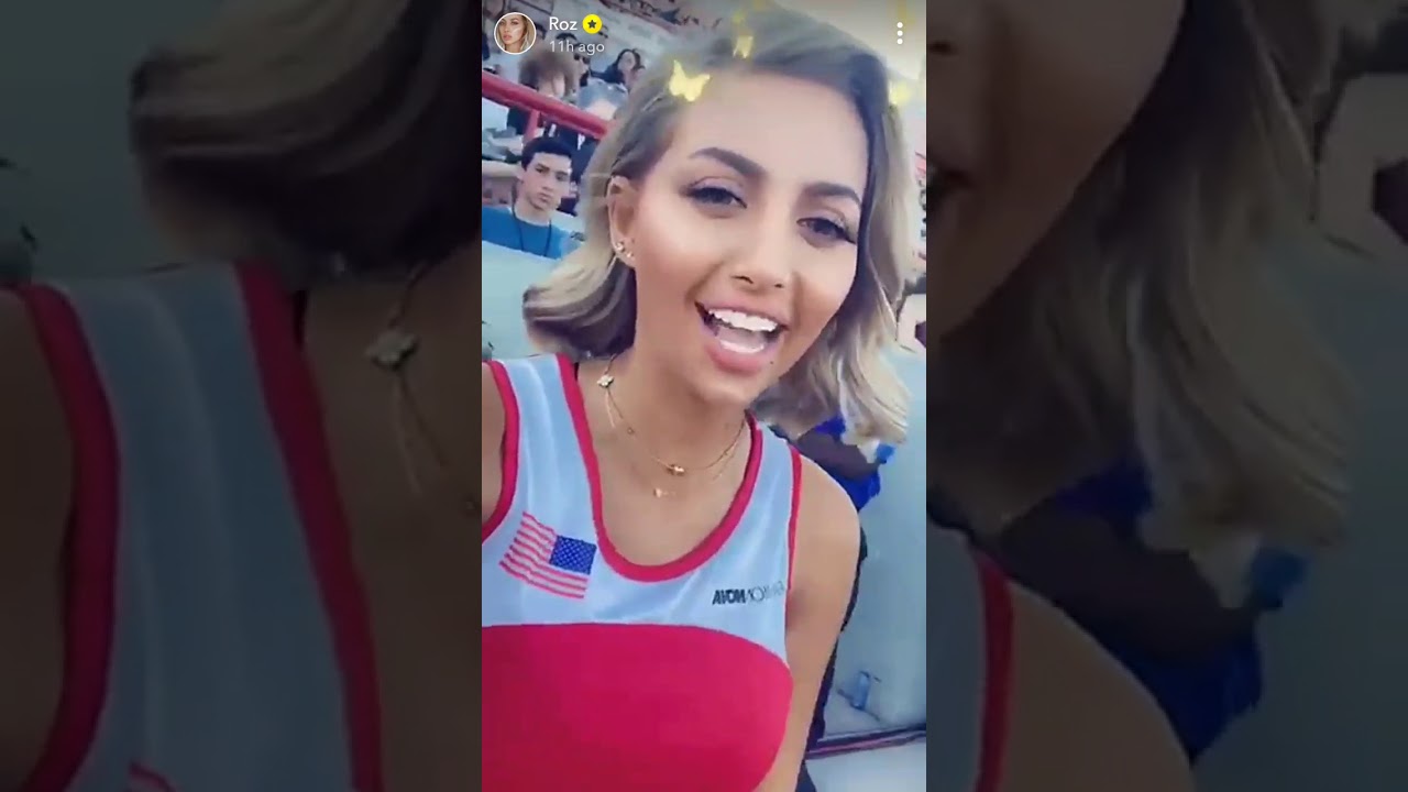 فديو حصري لمودل روز في مسابقه الركض مع مشاهير اليوتيوب