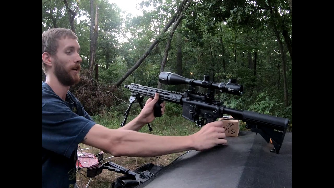 Gat Crank On An AR 15!!