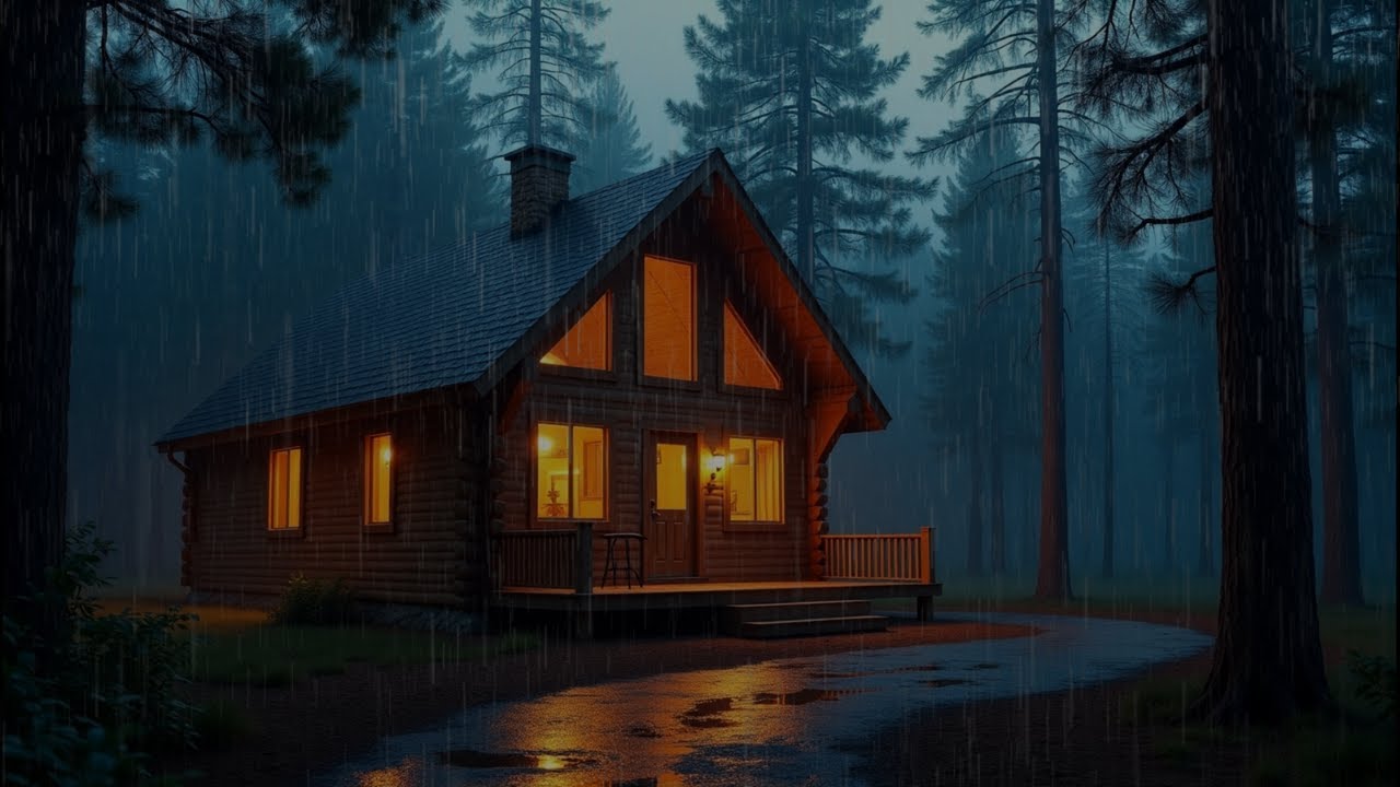 Sounds of Rain & Thunder for Deep Sleep – Relax Your Mind & Sleep Peacefully Tonight
