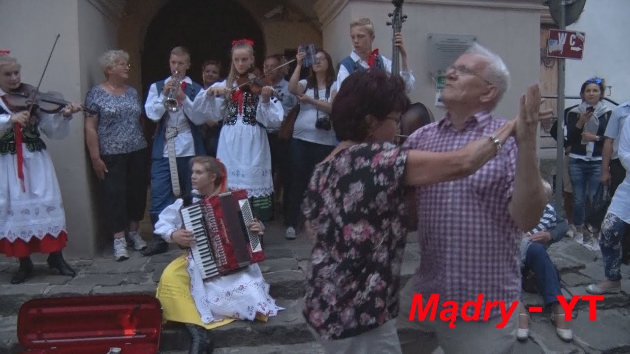 Rewelacyjna, młoda Kapela KURASIE ! (Polish folk music) Kazimierz Dolny 2017