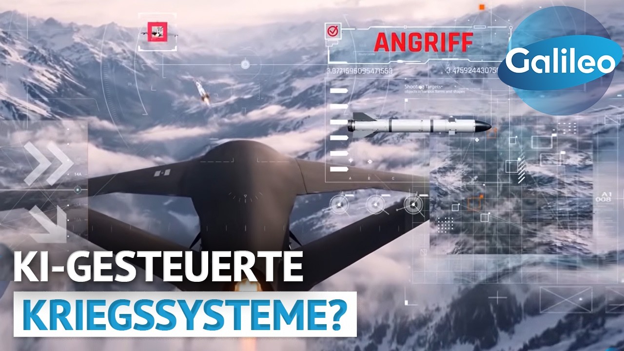 KI-Piloten im Kriegsfall? Geheime Einblicke: Das 12-Milliarden-Euro R&uuml;stungs-Startup | Galileo