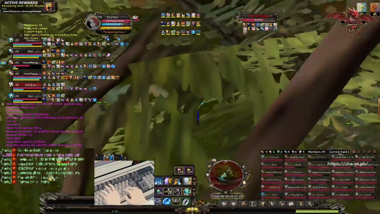 Shaiya PH: Battle Oracle POV (KI Ales boss PVP)