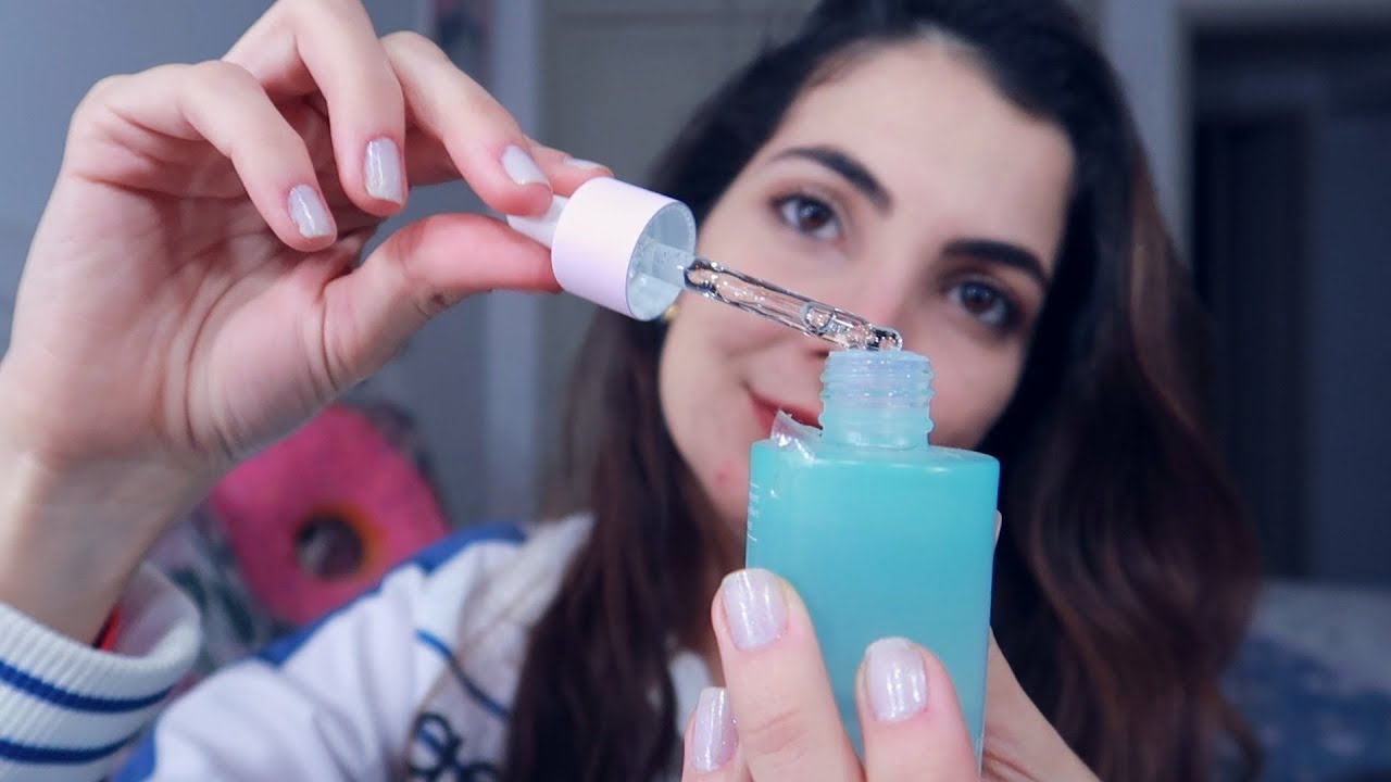 ASMR: CUIDANDO DO SEU ROSTO! (câmera touching )