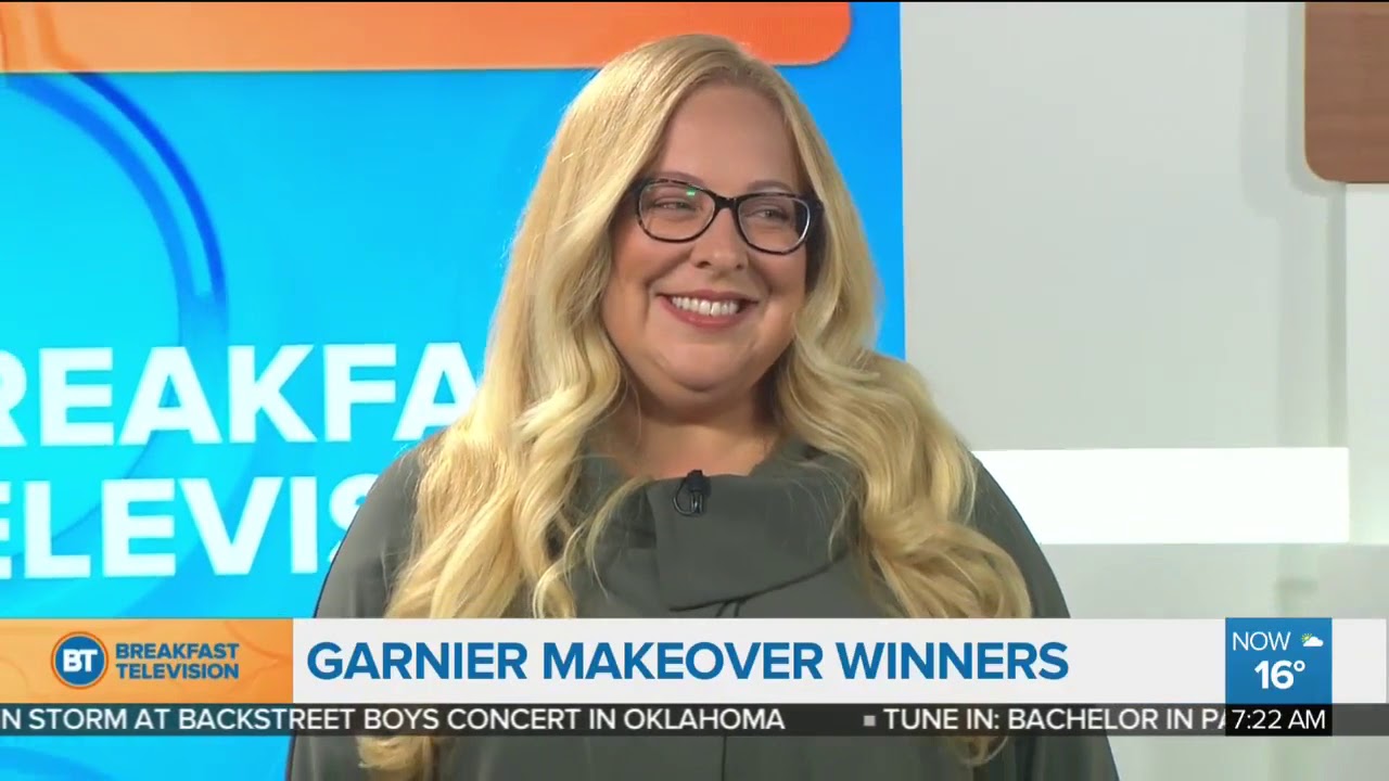 Garnier Makeover 2018 - Hair expert Roger Medina on BT Montreal