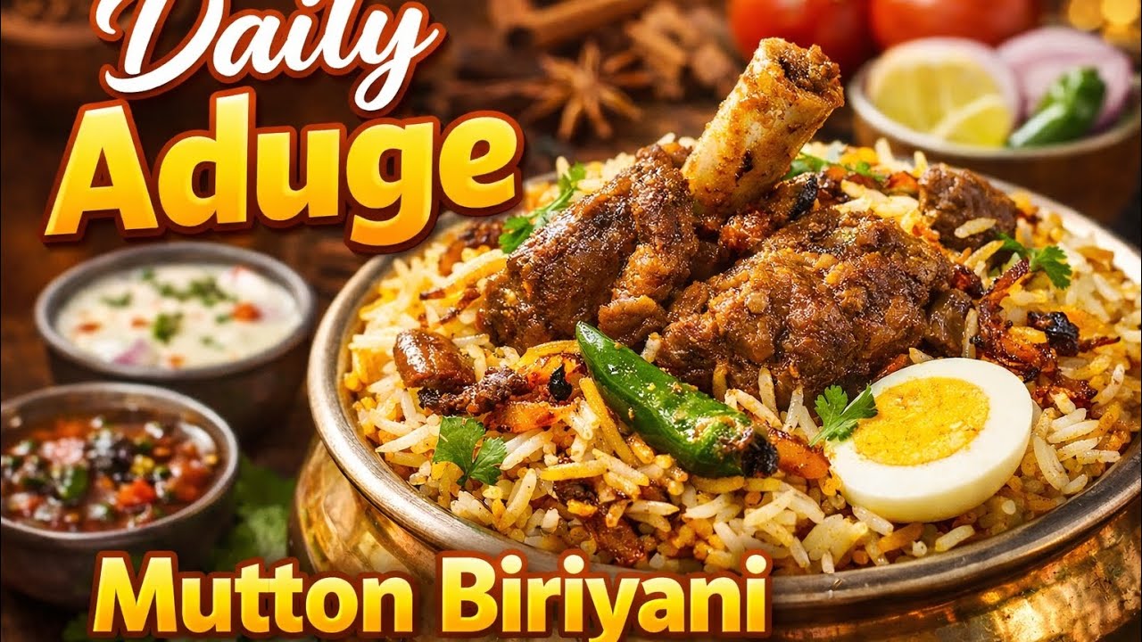 ಸುಲಭವಾಗಿ ಮಾಡುವ ಮಟನ್ ಬಿರಿಯಾನಿ😋#ಅಬ್ಬಾ ಎಷ್ಟು ರುಚಿ ಮಟನ್ ಬಿರಿಯಾನಿ 🤤shortsfeed #dailyaduge#shortsviral 