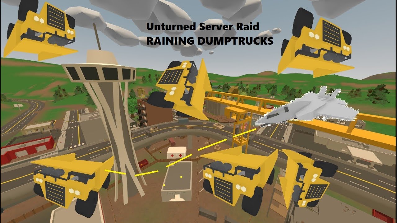 RAINING DUMPTRUCKS | UNTURNED ADMIN TROLLING 230 SUB SPECIAL