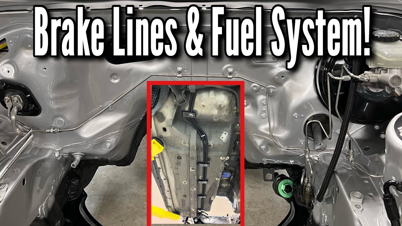 MK4 Supra Stainless Brake Line & Raceworks Fuel System