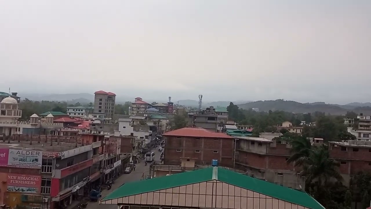 Weather changed in Kangra, it became cloudy.
