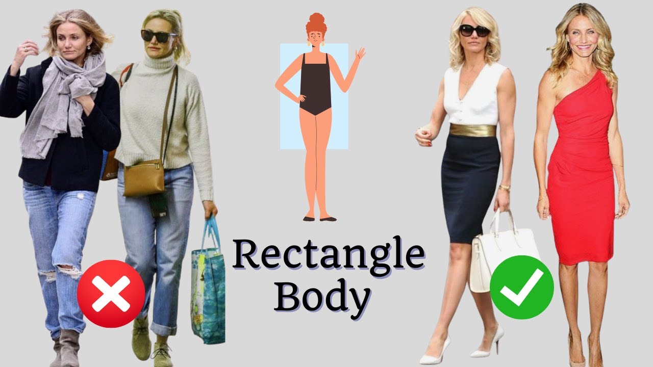 How to Dress Your Rectangle Body Shape Like Cameron Diaz