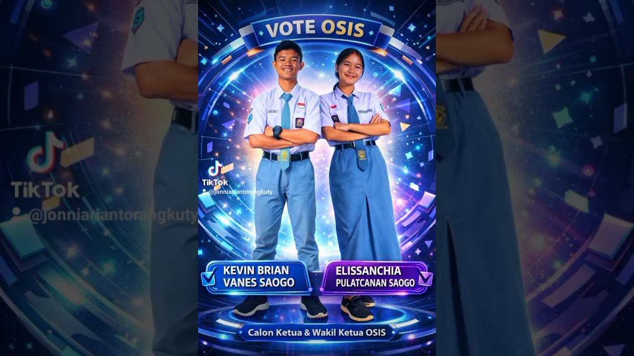 Penyampaian Visi Misi Calon Ketua OSIS dan Wakil Ketua OSIS SMA N 1 Pagai Utara Periode 2026/2027
