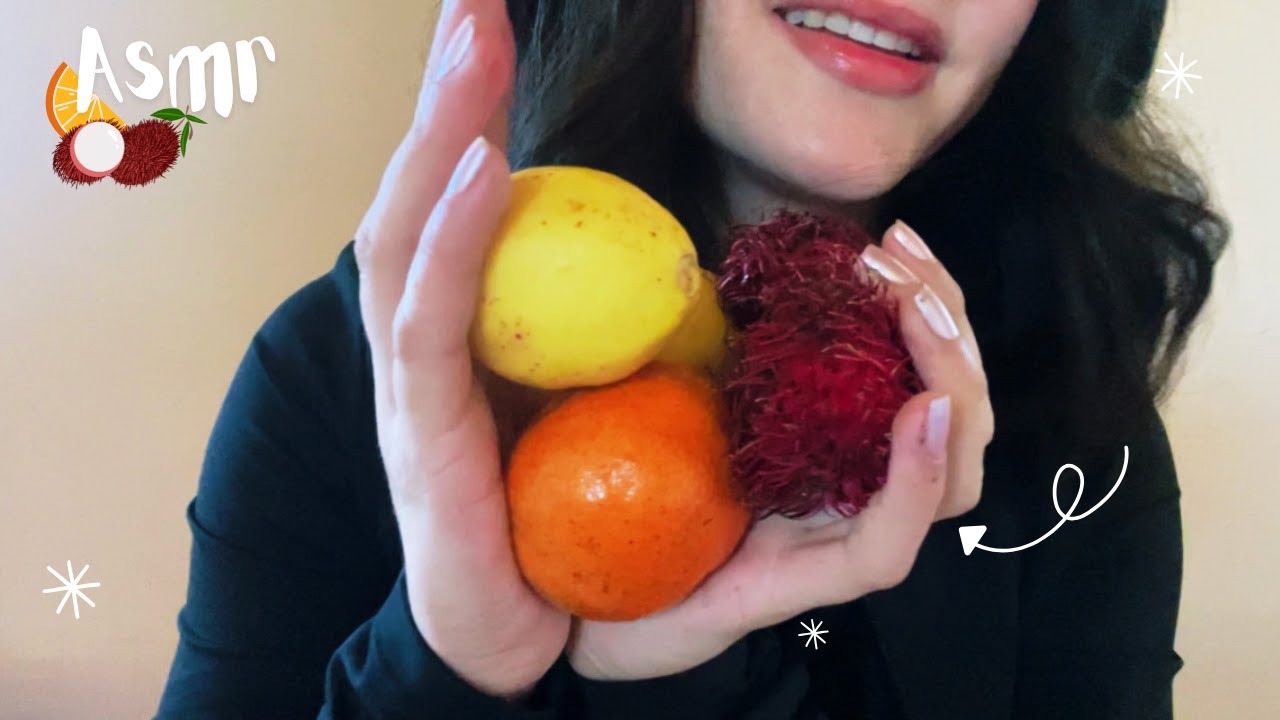 Asmr comiendo frutas / eating sounds 😴