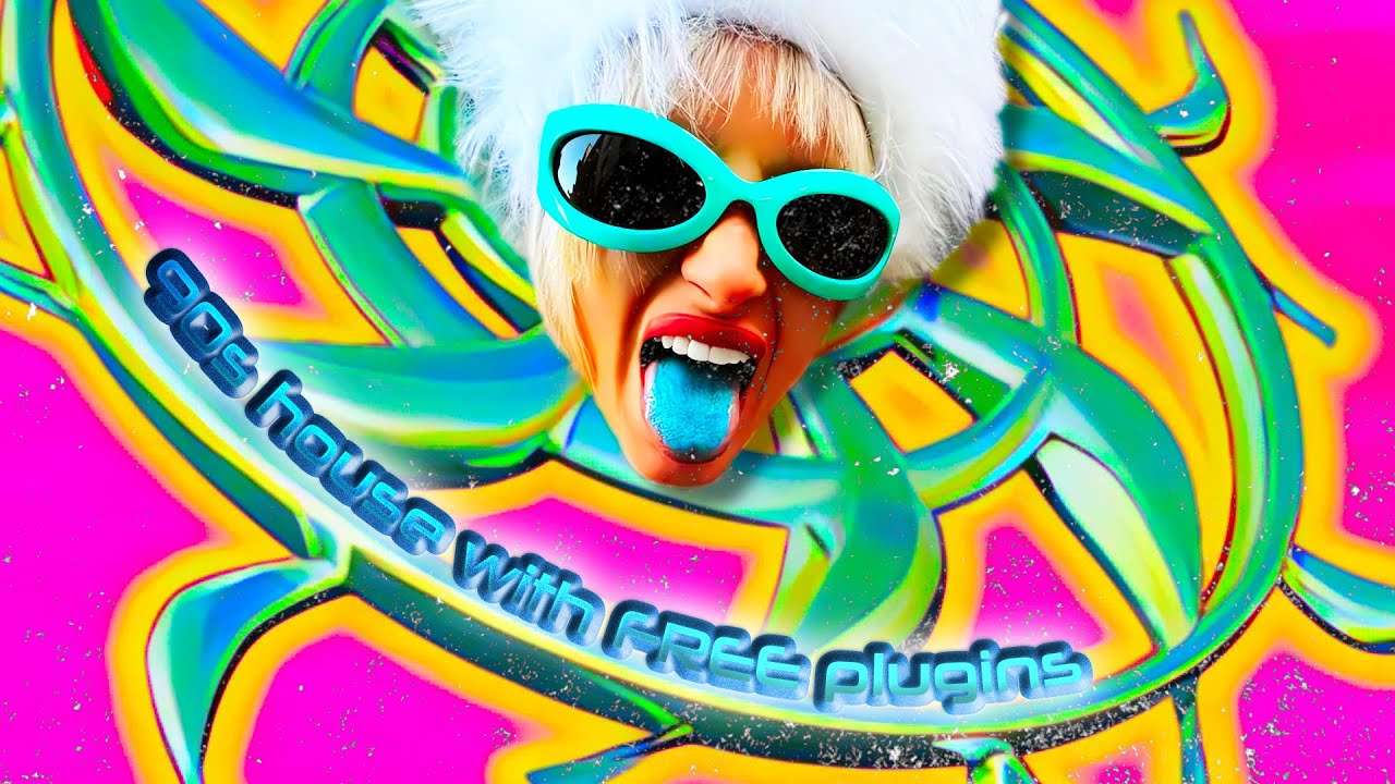 making a FULL 90s house BANGER using only FREE plugins