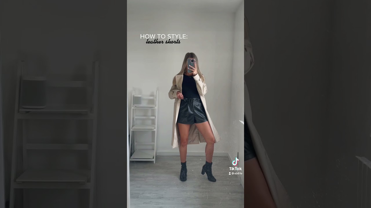HOW TO STYLE: LEATHER SHORTS 🖤