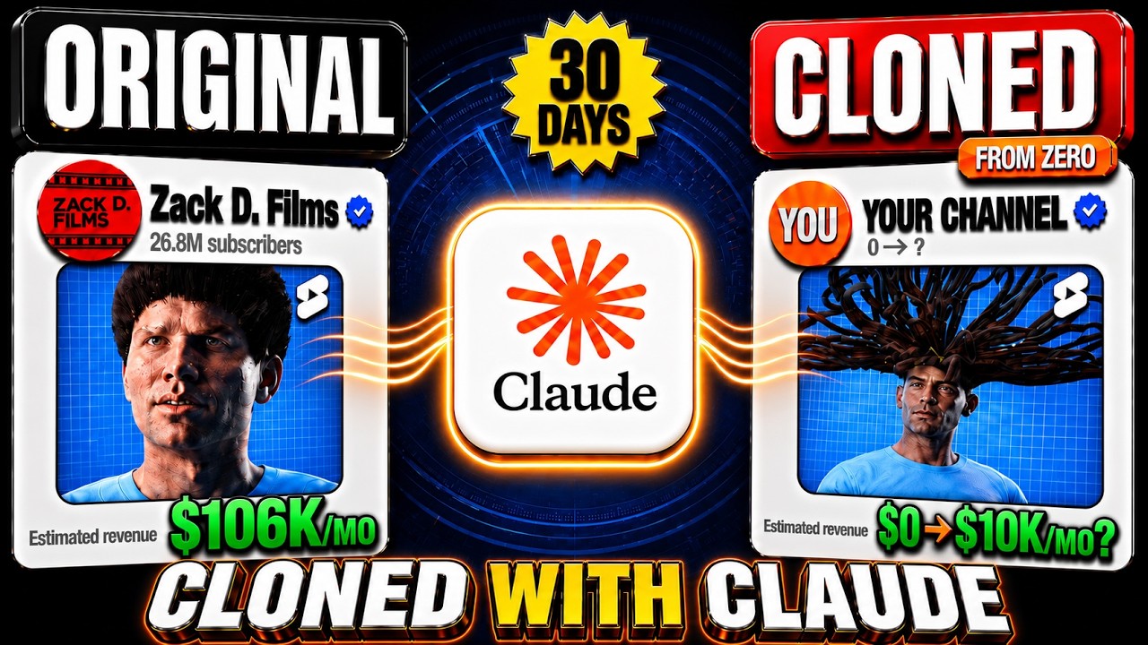 Clone Any 3D YouTube Channel with Claude AI