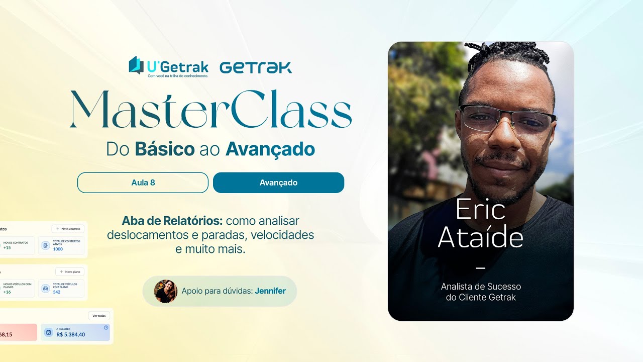 MasterClass Getrak | Do B&aacute;sico ao Avan&ccedil;ado - Como analisar relat&oacute;rios e detectar falhas