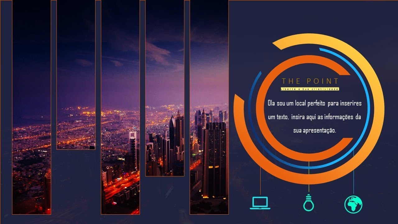 POWERPOINT - Como fazer um Slide Profissional com infograficos Criativos
