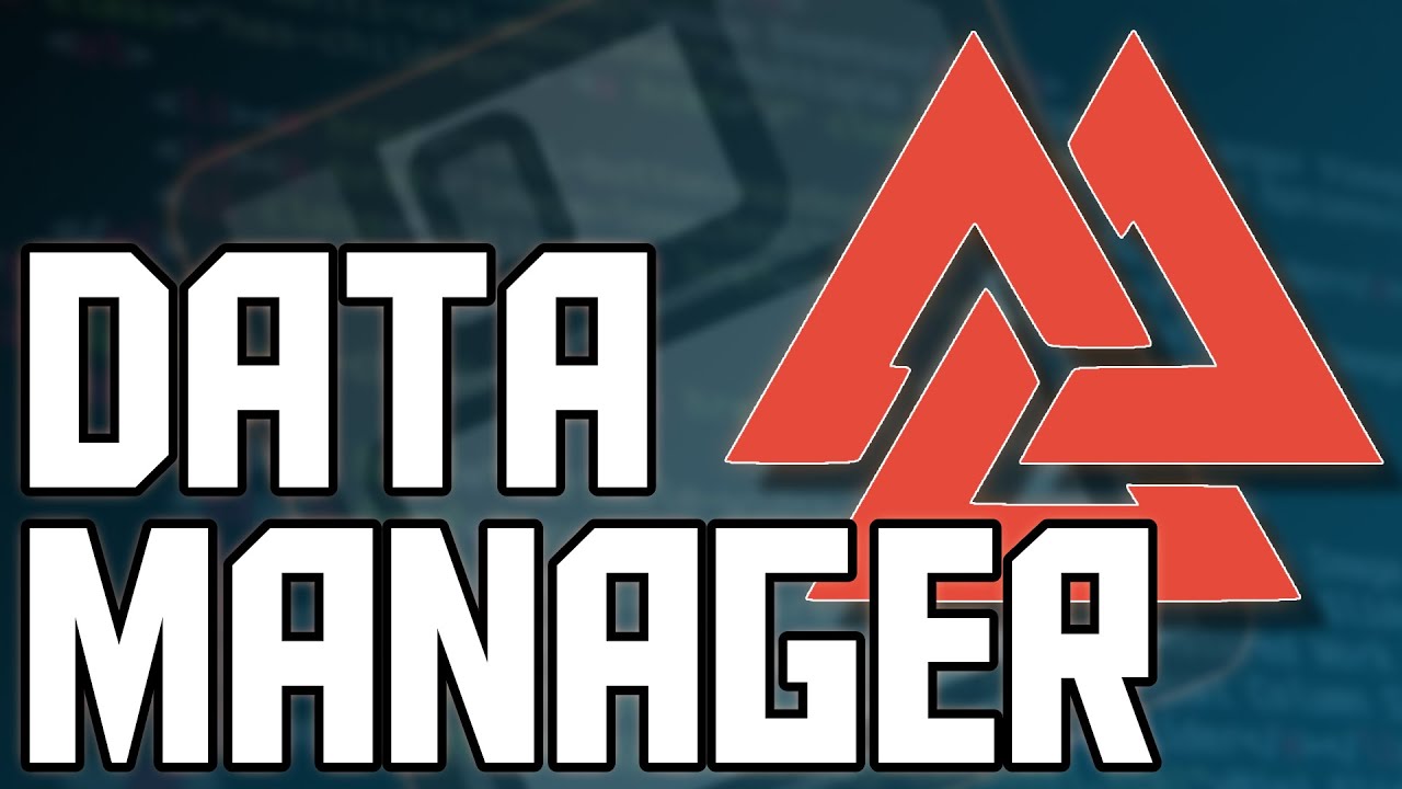 Data Manager - Scriptable Object Editor Window