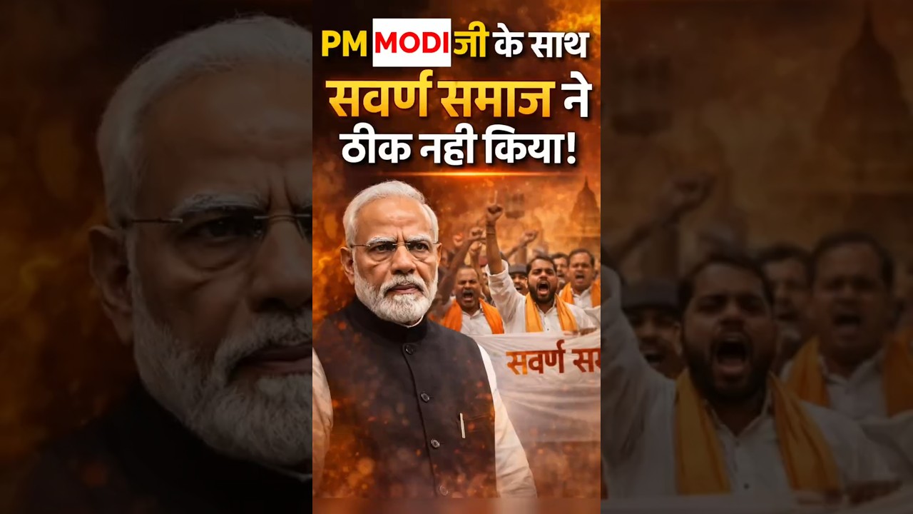 PM Modi ke saath Savarna Samaj ne theek nahi kiya? | Sunil Verma Sir