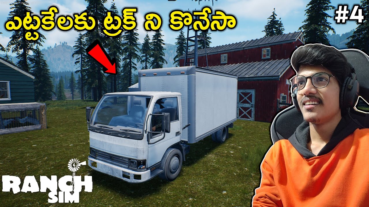 I Bought A Truck | Ranch Simulator Gameplay | #4 | THE COSMIC BOY