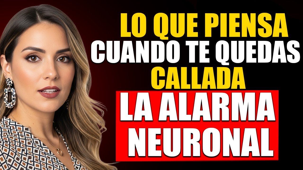 Lo que piensa cuando de repente te quedas callada