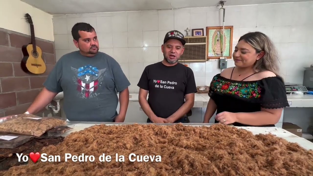 Haciendo carne machaca en Hermosillo