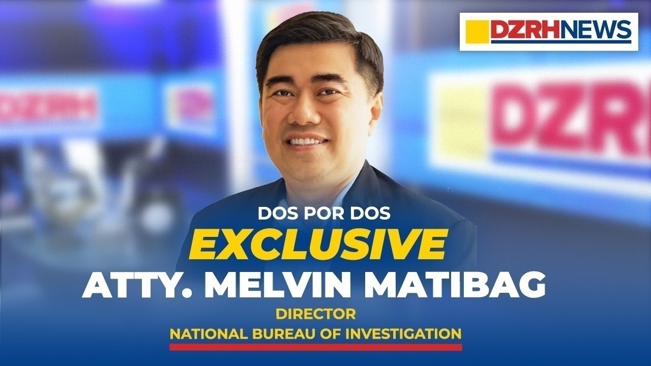 FULL EXCLUSIVE INTERVIEW: National Bureau of Investigation Director, Atty. Melvin Matibag
