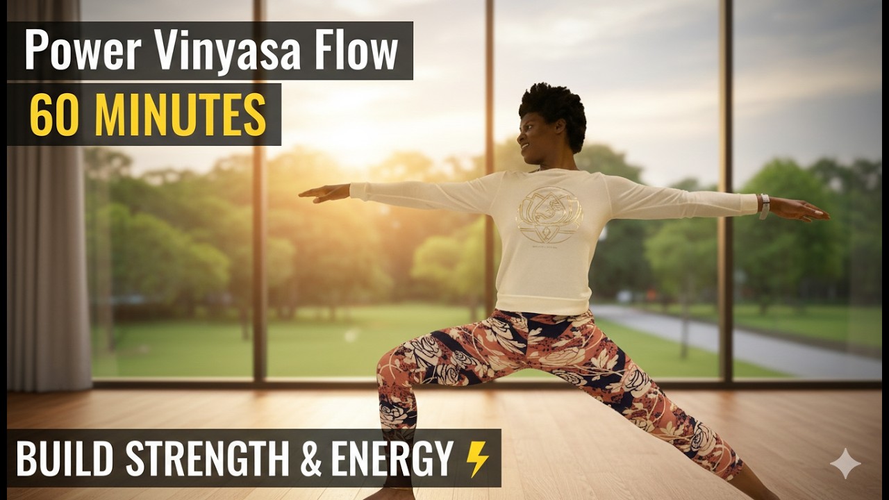Power Vinyasa Flow for the New Year | Build Strength & Energy
